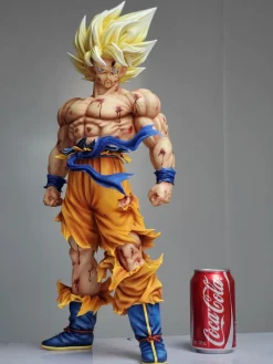 1/4 & 1/6 Scale Super Saiyan Son Goku - Dragon Ball Resin Statue - FC Studios