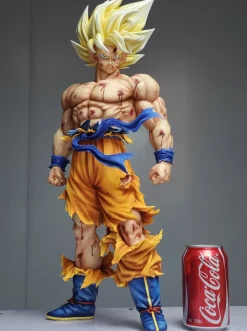 1/4 & 1/6 Scale Super Saiyan Son Goku - Dragon Ball Resin Statue - FC Studios