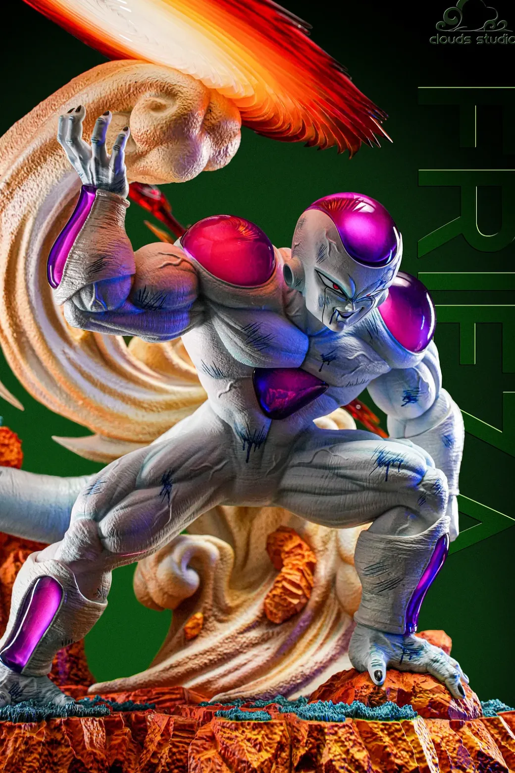 1/6 & 1/4 Scale 4th Form & Full Power Frieza - Dragon Ball Resin Statue - Clouds Studios