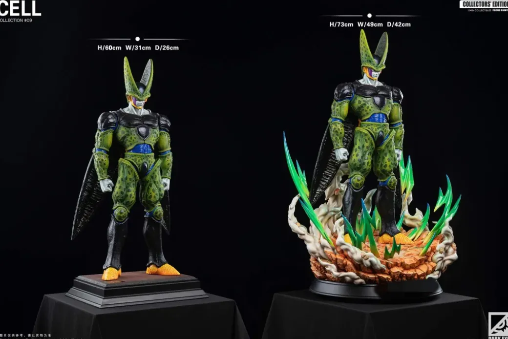 1/6 & 1/4 Scale The Complete Cell - Dragon Ball Resin Statue - Dark Eyes Studio