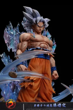 1/6 & 1/4 Scale Ultra Instinct Son Goku with LED - Dragon Ball Resin Statue - Higher Studio