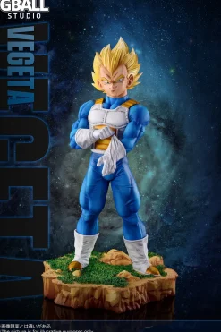 1/6 & 1/4 Scale Vegeta - Dragon Ball Resin Statue - GBALL Studio