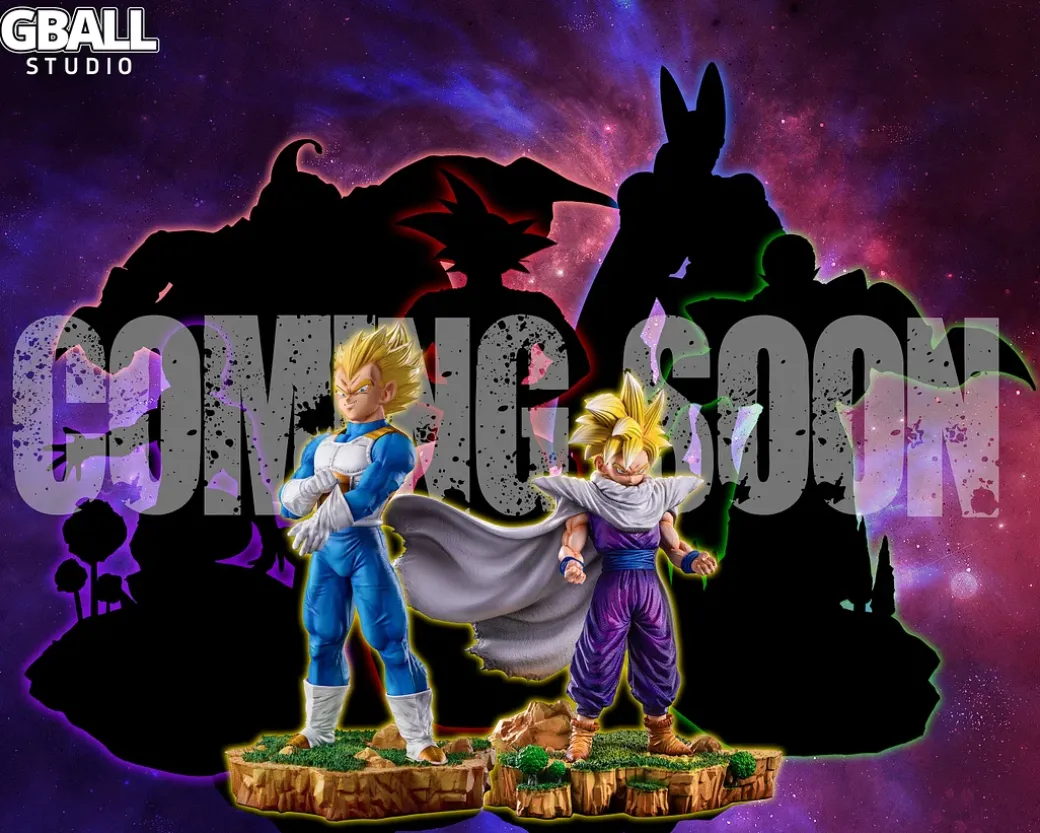 1/6 & 1/4 Scale Vegeta - Dragon Ball Resin Statue - GBALL Studio