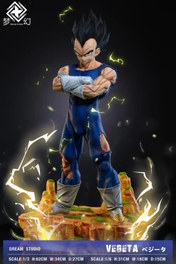 1/6 & 1/3 Scale Vegeta - Dragon Ball Resin Statue - Dream Studios