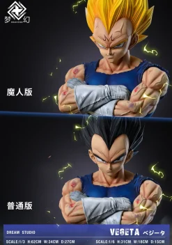 1/6 & 1/3 Scale Vegeta - Dragon Ball Resin Statue - Dream Studios