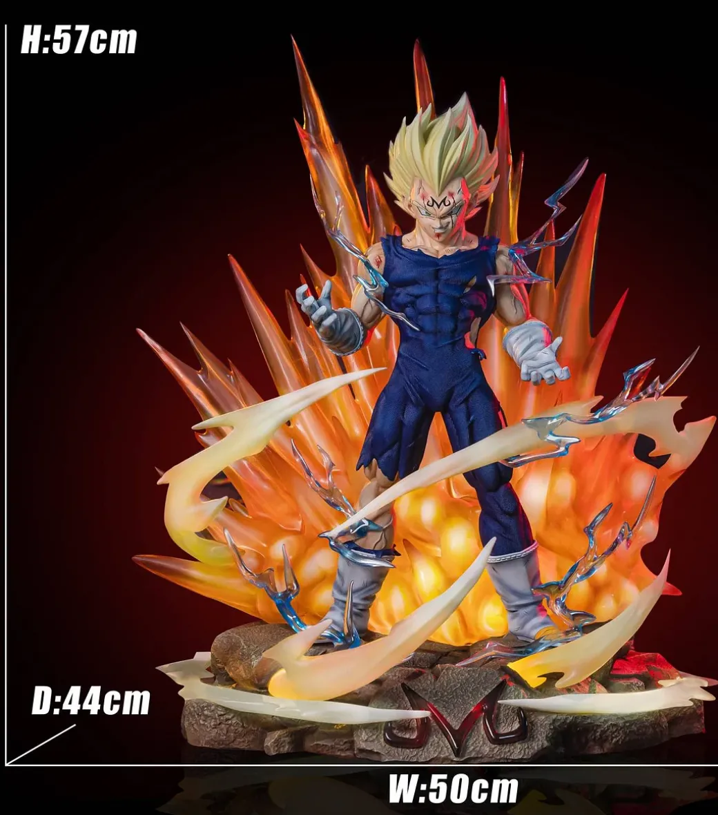 1/6 & 1/4 Scale Vegeta with LED - Dragon Ball Resin Statue - Kylin Studio