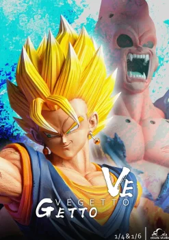 1/6 & 1/4 Scale Vegetto VS Buu - Dragon Ball Resin Statue - Clouds Studios
