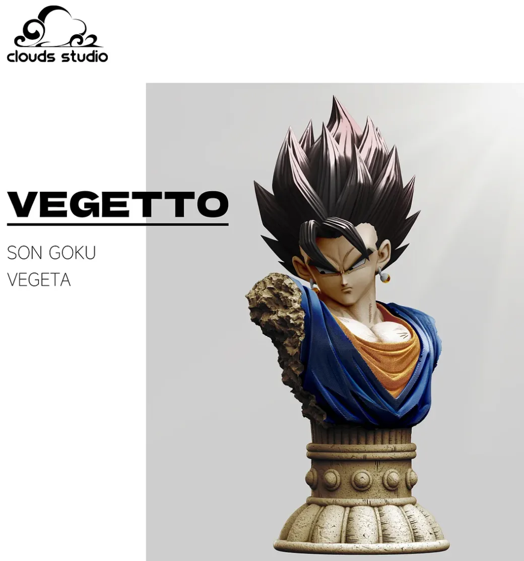 1/6 & 1/4 Scale Vegetto VS Buu - Dragon Ball Resin Statue - Clouds Studios