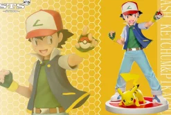 1/20 & 1/8 Scale World Zukan Ash Ketchum - Pokemon Statue - STS Studio