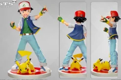 1/20 & 1/8 Scale World Zukan Ash Ketchum - Pokemon Statue - STS Studio