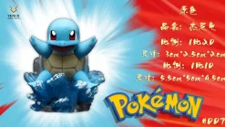 1/20 & 1/10 Scale World Zukan Bulbasaur & Charmander & Squirtle - Pokemon Resin Statue - Verve Studio