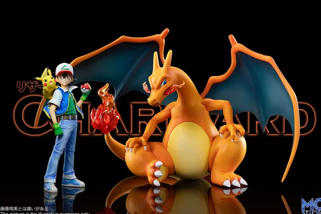 1/20 & 1/8 Scale World Zukan Charizard - Pokemon Resin Statue - MG Studios