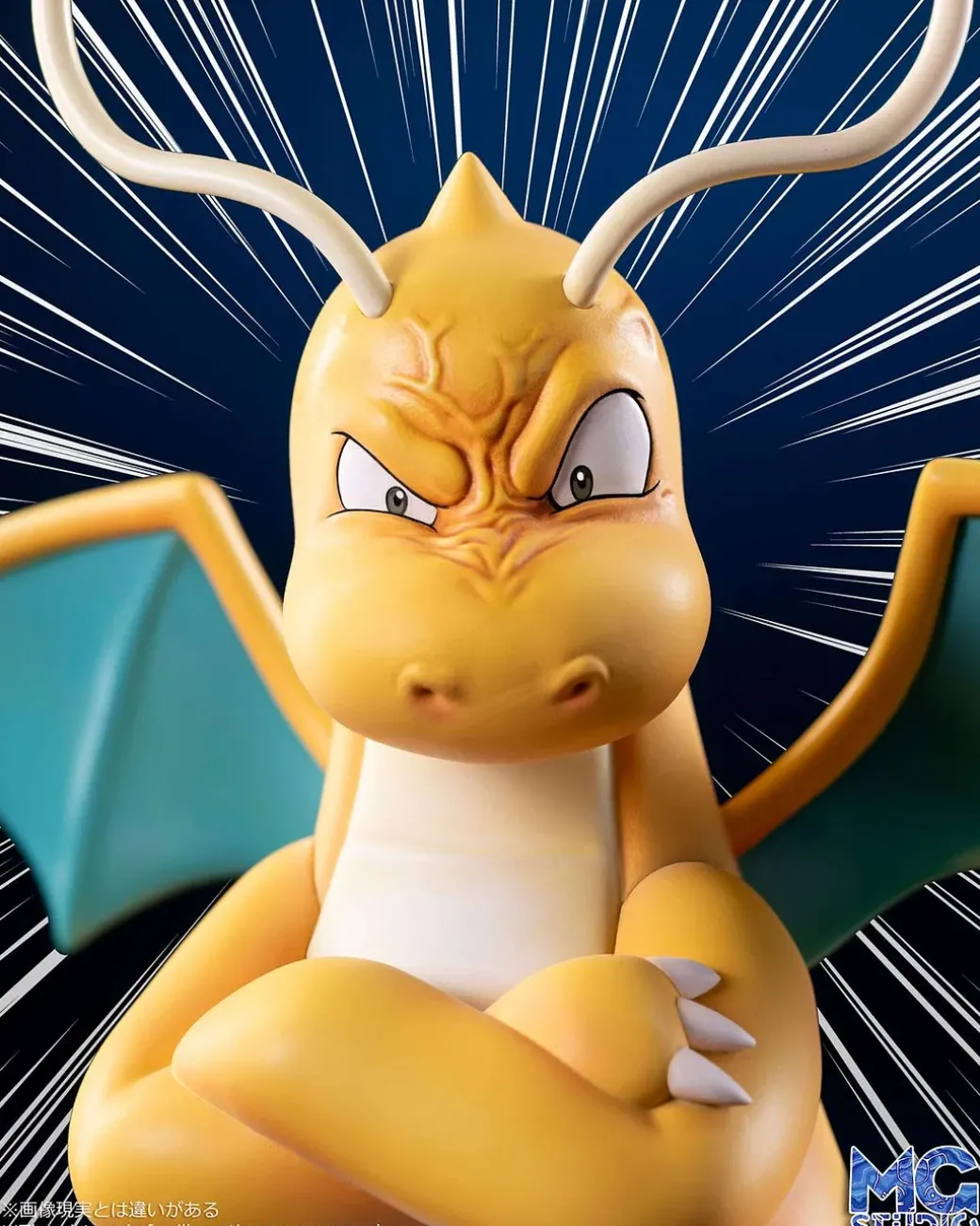 1/20 & 1/8 Scale World Zukan Dragonite - Pokemon Resin Statue - MG Studios