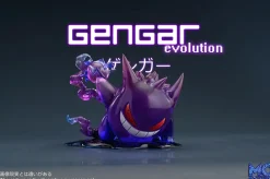 1/20 & 1/8 Scale World Zukan Ghost Type Agatha & Gengar - Pokemon Resin Statue - MG Studios