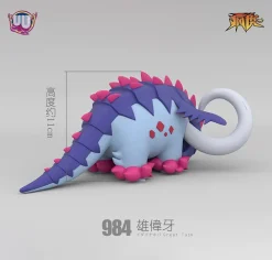 1/40 & 1/20 Scale World Zukan Great Tusk - Pokemon Statue - UU Studio