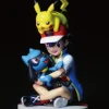 1/20 & 1/8 Scale World Zukan Journey Ash Ketchum & Pikachu & Riolu - Pokemon Resin Statue - Forge Dreams Studio