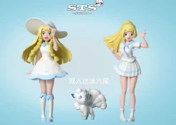 1/20 & 1/8 Scale World Zukan Lillie - Pokemon Statue - STS Studio