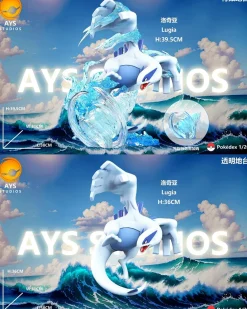 1/20 & 1/40 Scale World Zukan Lugia - Pokemon Resin Statue - AYS Studios