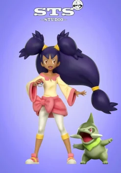 1/20 & 1/8 Scale World Zukan Main Characters of Pokemon TV Unova Team - Pokemon Statue - STS Studio