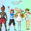 1/20 & 1/8 Scale World Zukan Main Characters of Pokemon Sun & Moon - Pokemon Statue - STS Studio