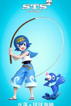 1/20 & 1/8 Scale World Zukan Main Characters of Pokemon Sun & Moon - Pokemon Statue - STS Studio