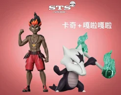1/20 & 1/8 Scale World Zukan Main Characters of Pokemon Sun & Moon - Pokemon Statue - STS Studio