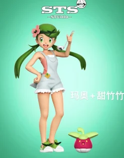 1/20 & 1/8 Scale World Zukan Main Characters of Pokemon Sun & Moon - Pokemon Statue - STS Studio