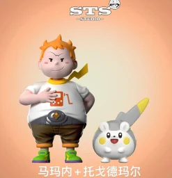 1/20 & 1/8 Scale World Zukan Main Characters of Pokemon Sun & Moon - Pokemon Statue - STS Studio