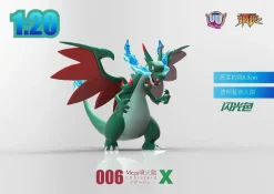 1/10 & 1/20 Scale World Zukan Mega Charizard X - Pokemon Resin Statue - UU Studio
