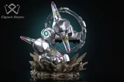 1/40 & 1/20 Scale World Zukan Mega Steelix - Pokemon Resin Statue - Crown-Studio