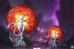 1/20 & 1/10 Scale World Zukan Mewtwo with LED - Pokemon Resin Statue - Clover Studio