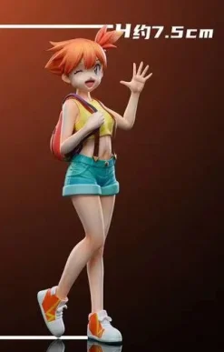 1/20 & 1/8 Scale World Zukan Misty & Brock - Pokemon Resin Statue - MG Studios