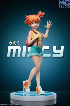 1/20 & 1/8 Scale World Zukan Misty & Brock - Pokemon Resin Statue - MG Studios