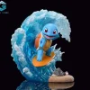 1/20 & 1/7 Scale World Zukan Surfing Squirtle - Pokemon Statue - Grand Studio