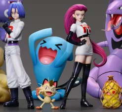 1/20 & 1/8 Scale World Zukan Team Rocket & Pokemons - Pokemon Resin Statue - MG Studios
