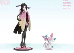 1/20 & 1/8 Scale World Zukan Valerie & Sylveon - Pokemon Resin Statue - MXJ Studio