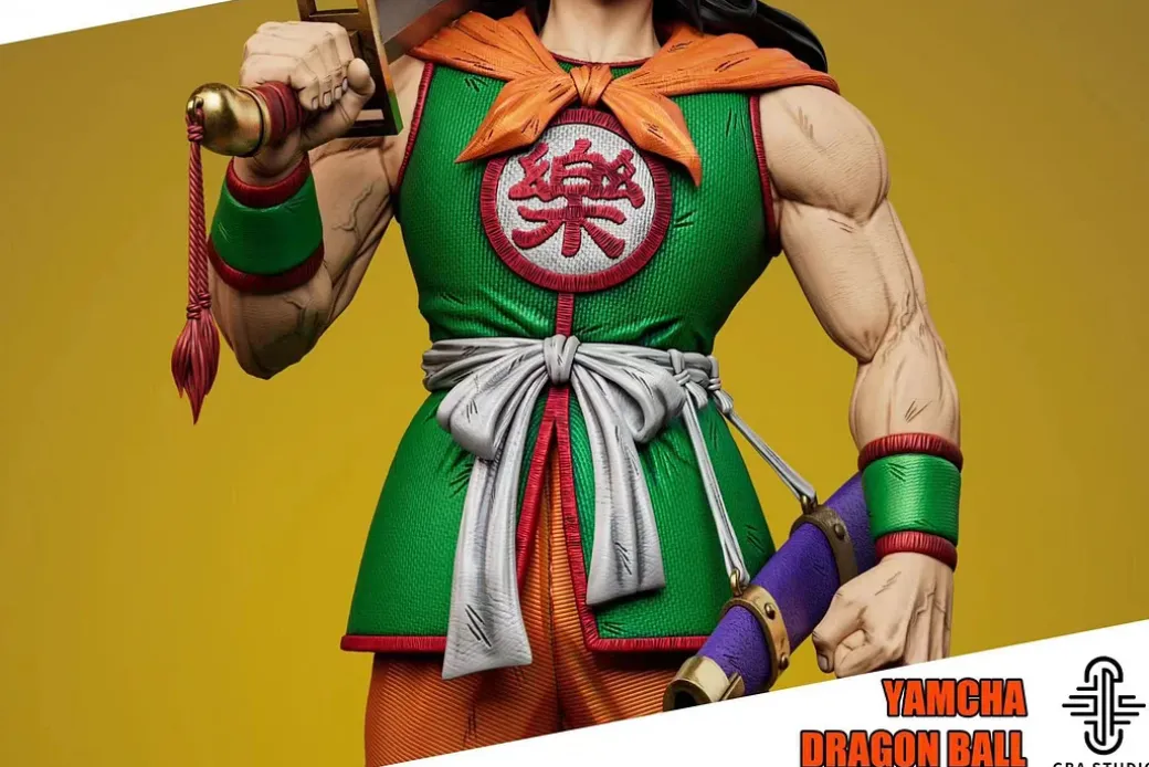 1/6 & 1/4 Scale Yamcha - Dragon Ball Resin Statue - GBA Studio