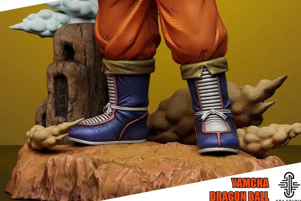 1/6 & 1/4 Scale Yamcha - Dragon Ball Resin Statue - GBA Studio