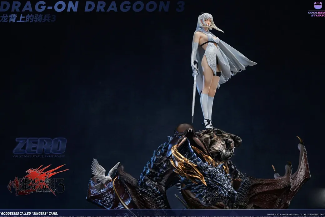 1/6 & 1/4 Scale Zero - Drakengard 3 Resin Statue - coolbear