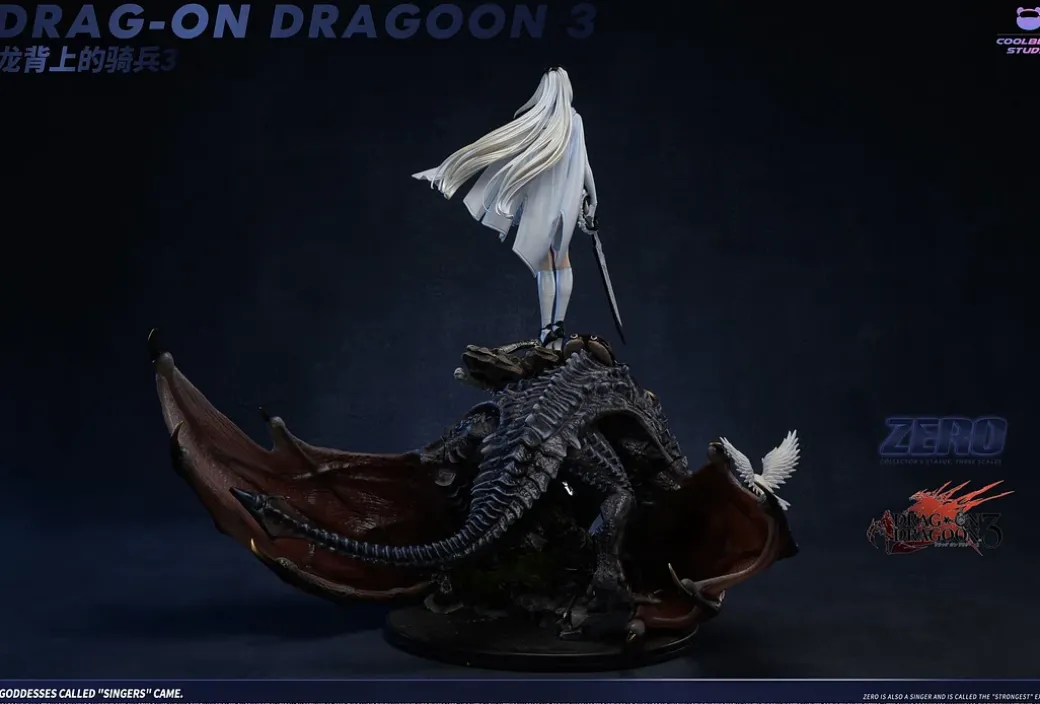1/6 & 1/4 Scale Zero - Drakengard 3 Resin Statue - coolbear