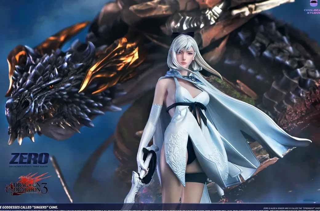 1/6 & 1/4 Scale Zero - Drakengard 3 Resin Statue - coolbear