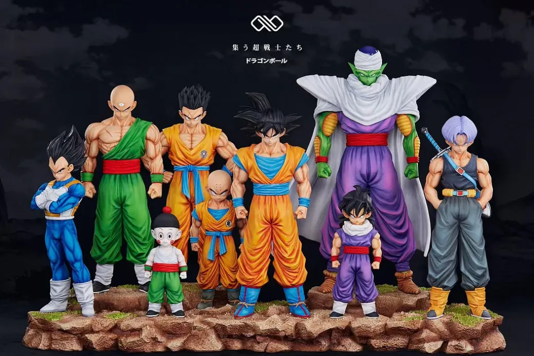 1/6 & 1/4 Scale Z-Fighters Series Tien Shinhan & Chiaotzu - Dragon Ball Resin Statue - Unlimited Studios
