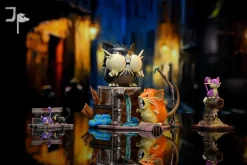 1/20 & GK Scale World Zukan Evolution of Raticate & Rattata Set - Pokemon Resin Statue - JP Studio