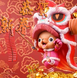 2021 Chinese New Year Chopper & Chopper Car - ONE PIECE Resin Statue - OPPS Studios