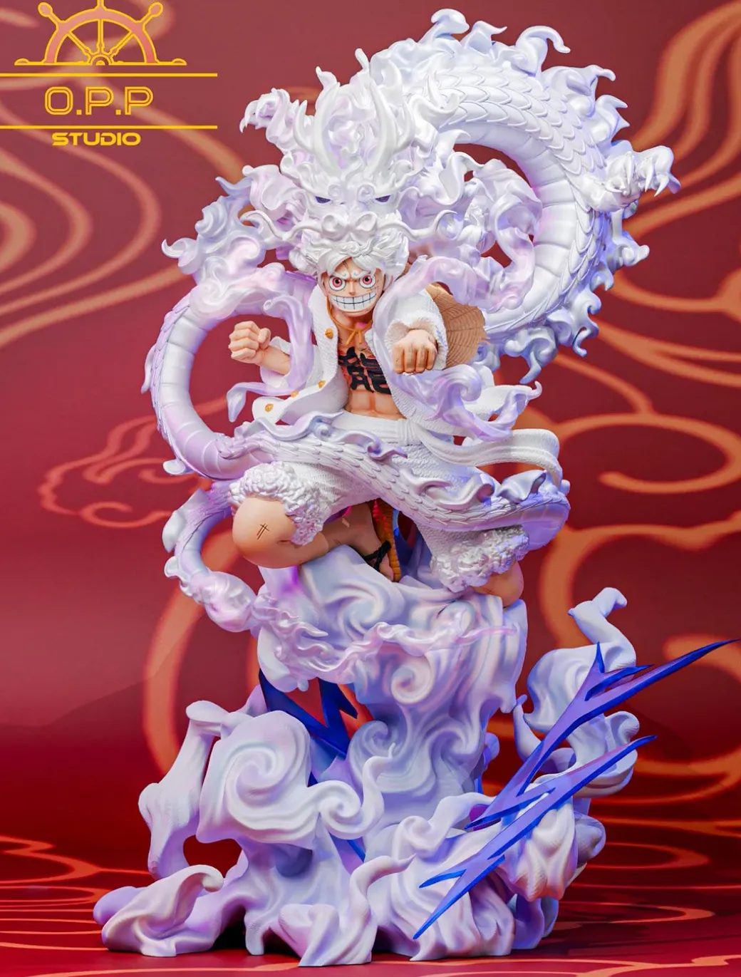 2024 Chinese New Year Nika Monkey D. Luffy - ONE PIECE Resin Statue - OPPS Studios