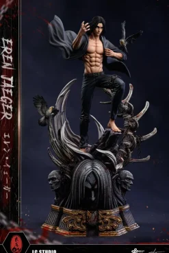 1/6 Scale 19 Year Old Eren Yeager using Rumbling - Attack On Titan Resin Statue - LC-Studios