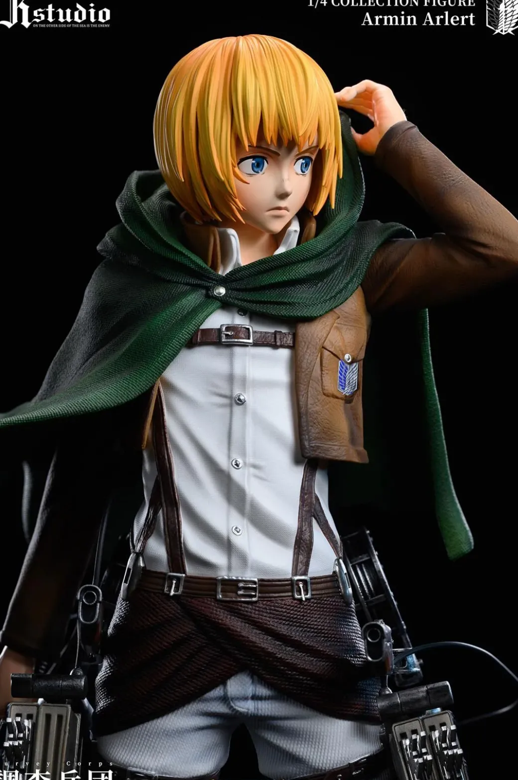 1/4 Scale A Project Series 005 Mikasa Ackerman & 006 Armin Arlert - Attack On Titan Resin Statue - JR Studio