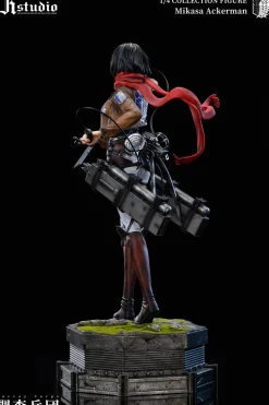 1/4 Scale A Project Series 005 Mikasa Ackerman & 006 Armin Arlert - Attack On Titan Resin Statue - JR Studio