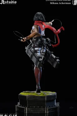 1/4 Scale A Project Series 005 Mikasa Ackerman & 006 Armin Arlert - Attack On Titan Resin Statue - JR Studio