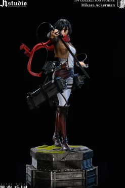 1/4 Scale A Project Series 005 Mikasa Ackerman & 006 Armin Arlert - Attack On Titan Resin Statue - JR Studio